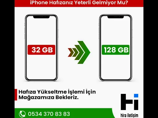 iPhone Hafıza Yükseltme (Nand Değişimi)